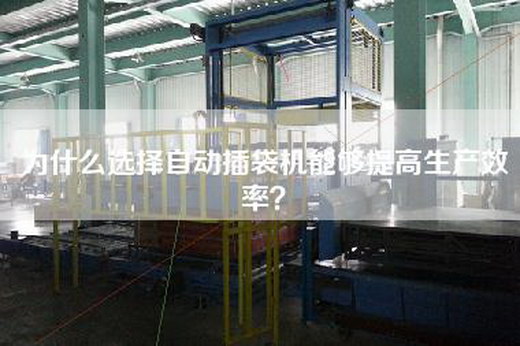 為什么選擇自動插袋機能夠提高生產效率？