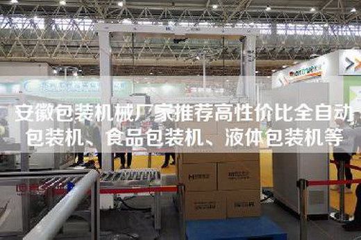 安徽包裝機械廠家推薦高性價比全自動包裝機、食品包裝機、液體包裝機等